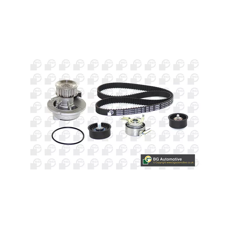 Pompe à eau + kit de courroie de distribution BGA TB9500CPK-2