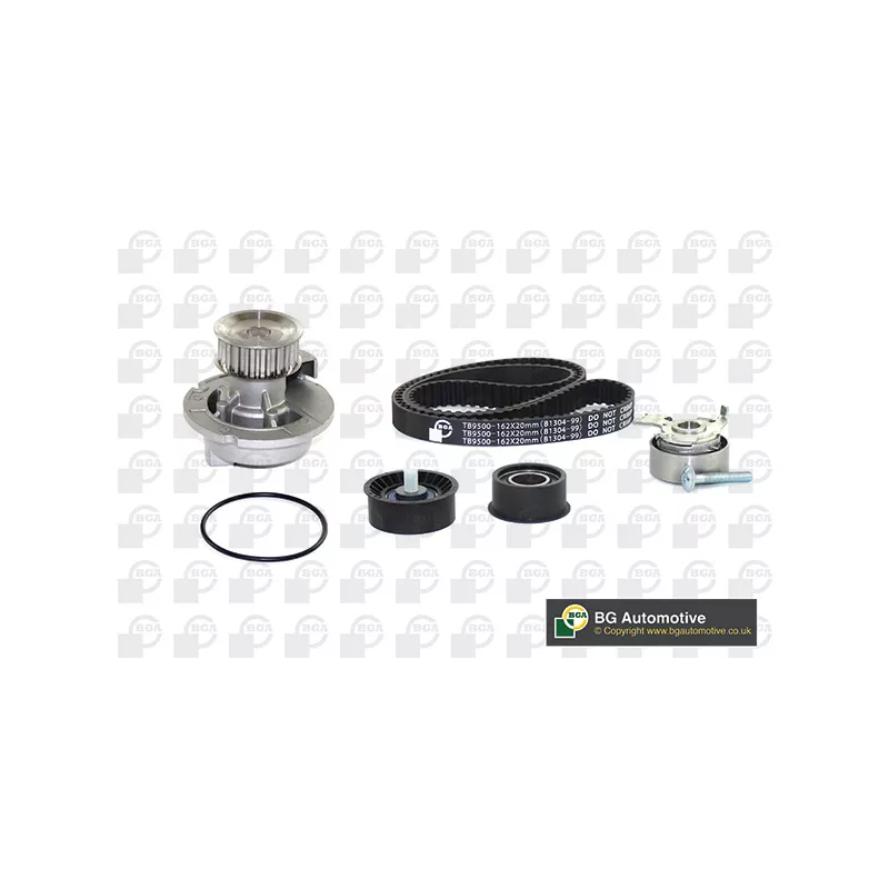 Pompe à eau + kit de courroie de distribution BGA TB9501CPK-2