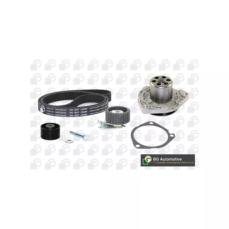 Pompe à eau + kit de courroie de distribution BGA TB9510CPK