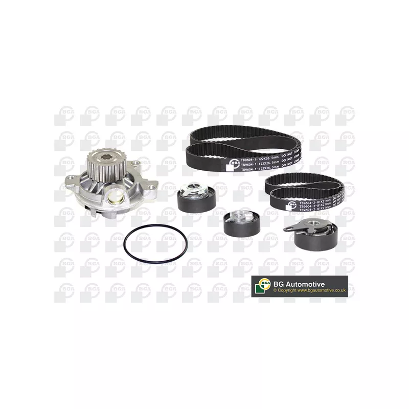 Pompe à eau + kit de courroie de distribution BGA TB9604CPK