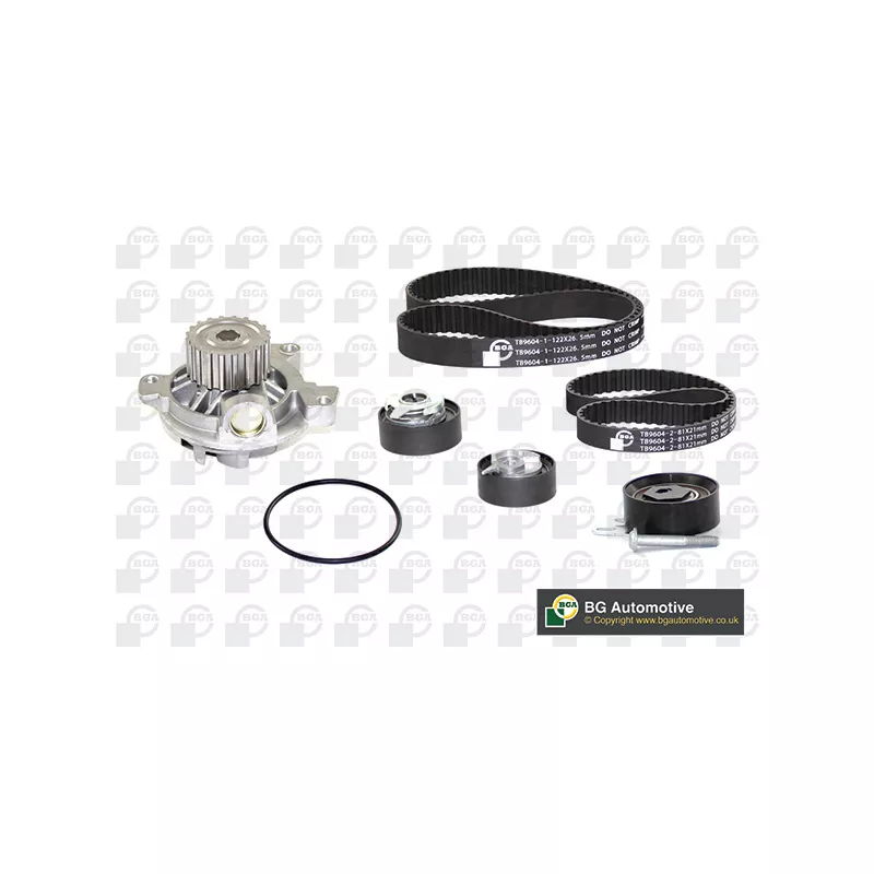 Pompe à eau + kit de courroie de distribution BGA TB9608CPK