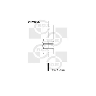 Soupape d'émission BGA V029456