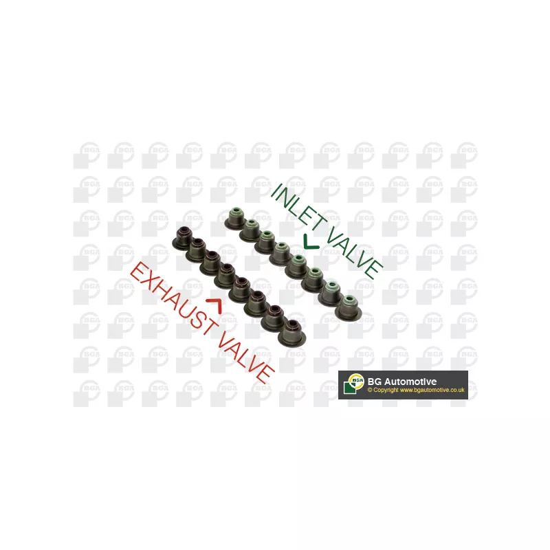 Jeu de joints d'étanchéité, tige de soupape BGA VK5348