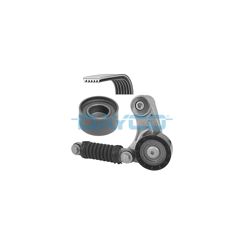 Jeu de courroies trapézoïdales à nervures DAYCO KPV204