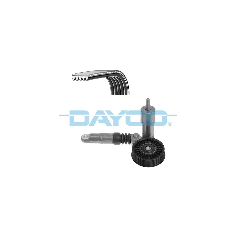 Jeu de courroies trapézoïdales à nervures DAYCO KPV254
