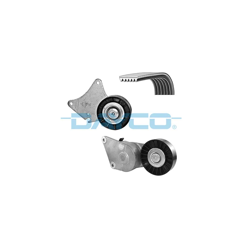 Jeu de courroies trapézoïdales à nervures DAYCO KPV260