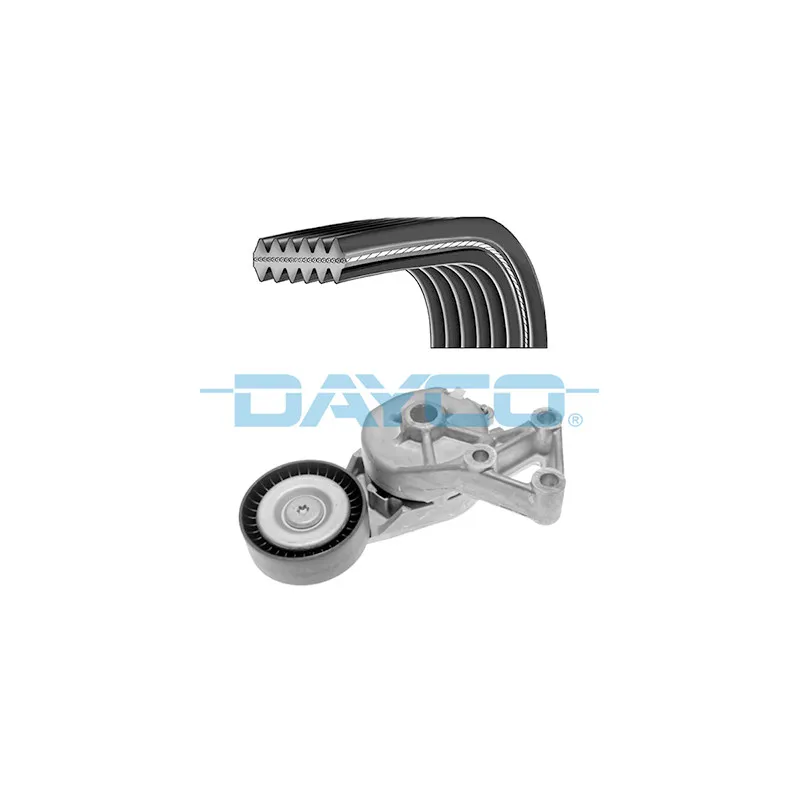 Jeu de courroies trapézoïdales à nervures DAYCO KPV267