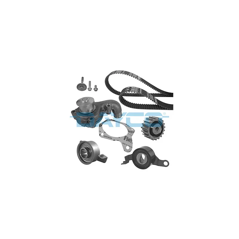 Pompe à eau + kit de courroie de distribution DAYCO KTBWP142B2