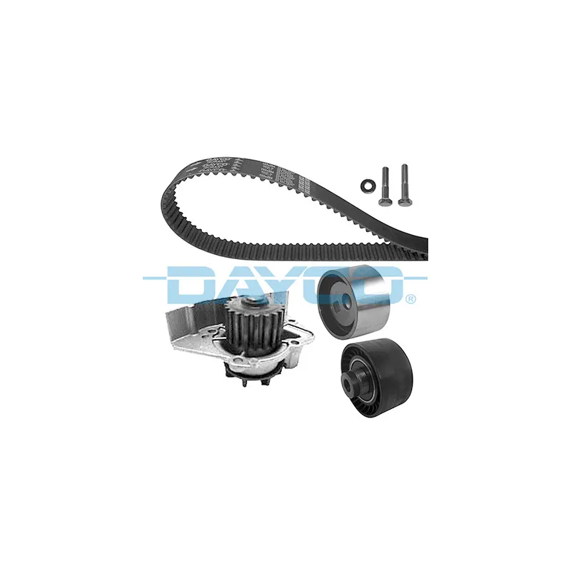 Pompe à eau + kit de courroie de distribution DAYCO KTBWP1651