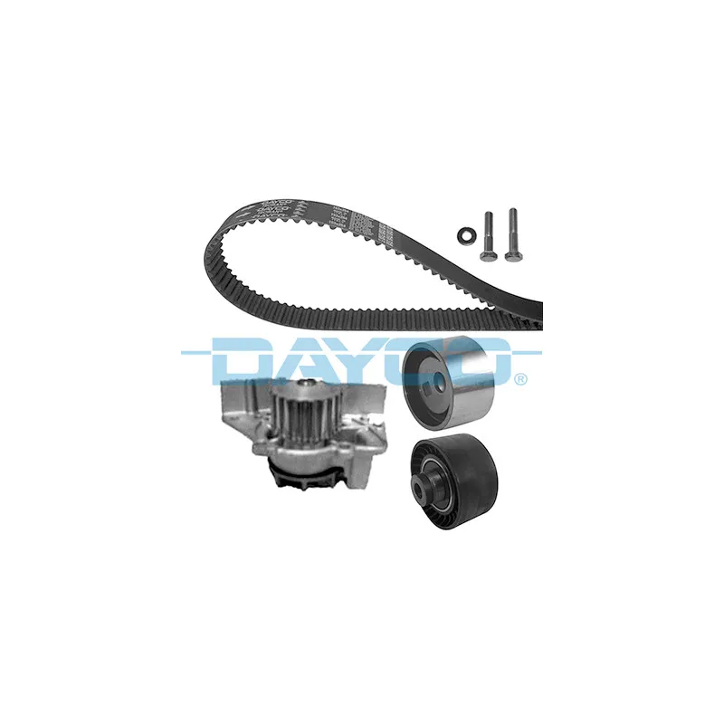 Pompe à eau + kit de courroie de distribution DAYCO KTBWP1653