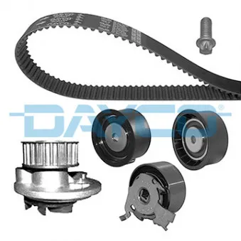 Pompe à eau + kit de courroie de distribution DAYCO KTBWP1730