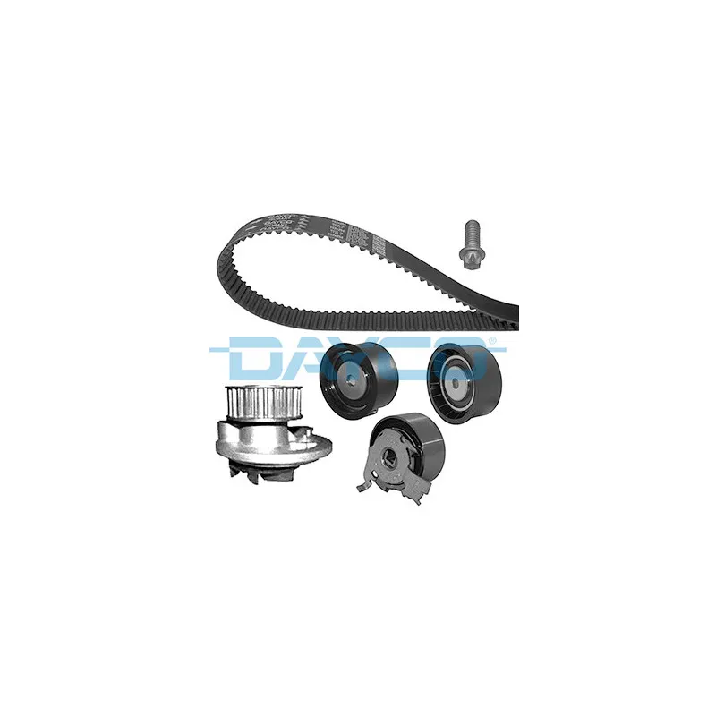 Pompe à eau + kit de courroie de distribution DAYCO KTBWP1730