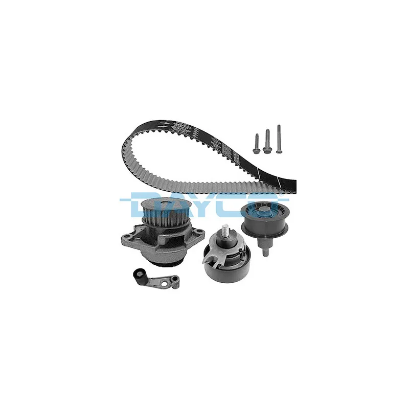 Pompe à eau + kit de courroie de distribution DAYCO KTBWP3380