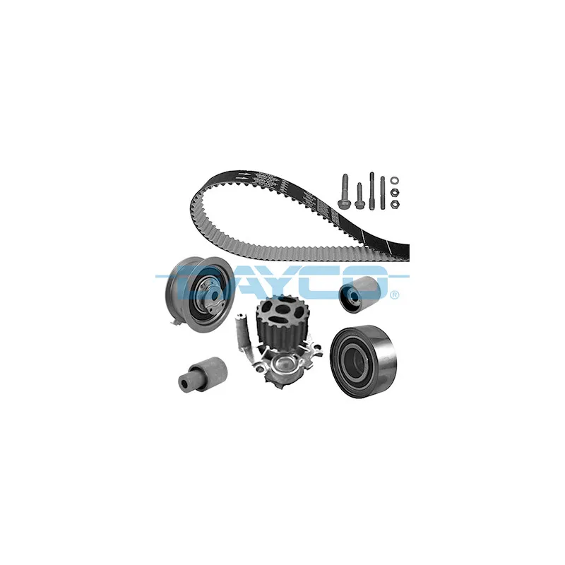 Pompe à eau + kit de courroie de distribution DAYCO KTBWP3601