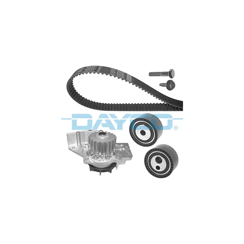 Pompe à eau + kit de courroie de distribution DAYCO KTBWP5890
