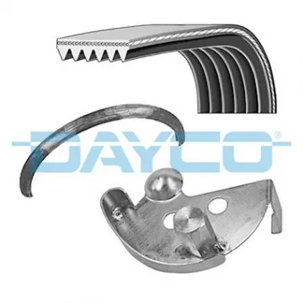 Jeu de courroies trapézoïdales à nervures DAYCO PVE002