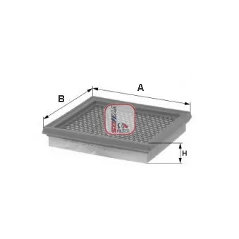 Filtre à air SOFIMA S 0133 A