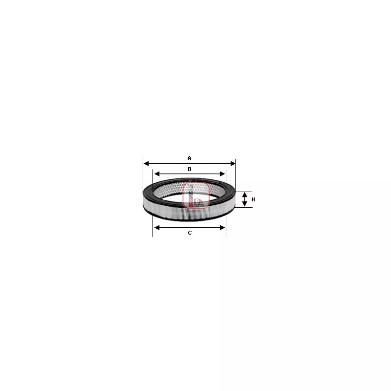 Filtre à air SOFIMA S 0760 A