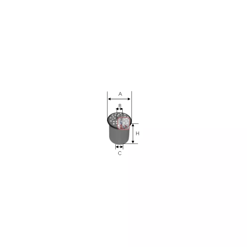 Filtre à carburant SOFIMA S 0911 NC