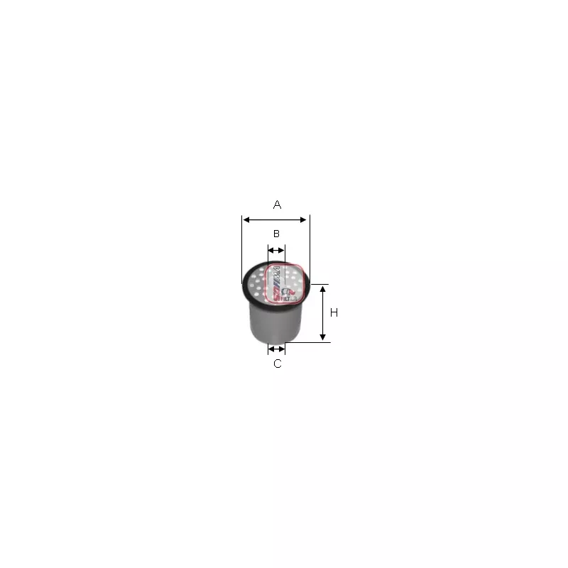 Filtre à carburant SOFIMA S 0912 NC