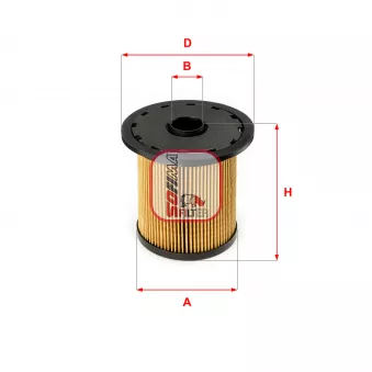 Filtre à carburant SOFIMA S 0914 NC