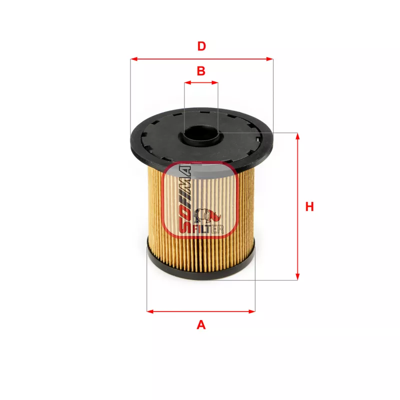 Filtre à carburant SOFIMA S 0914 NC