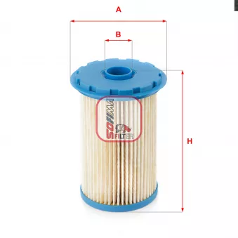 Filtre à carburant SOFIMA S 0929 NC