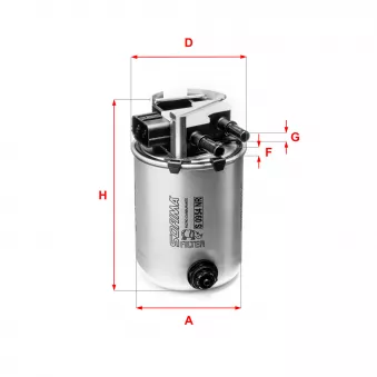 Filtre à carburant SOFIMA S 0954 NR