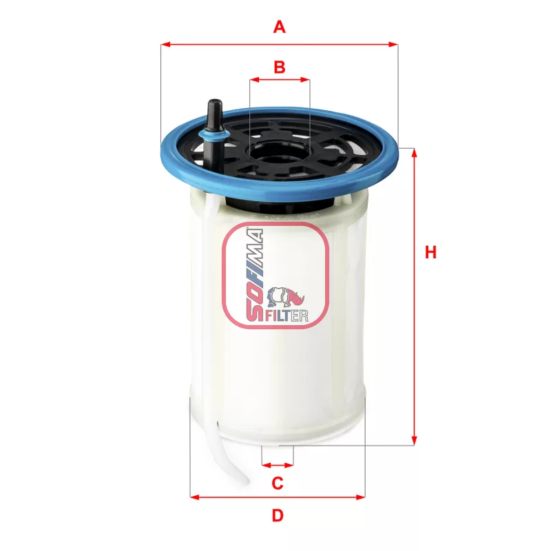 Filtre à carburant SOFIMA S 0H2O NE