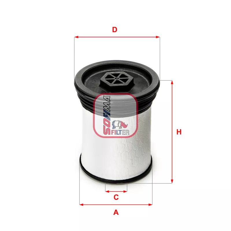 Filtre à carburant SOFIMA S 1019 NE