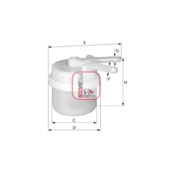 Filtre à carburant SOFIMA S 1024 B