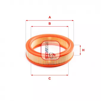 Filtre à air SOFIMA S 1066 A