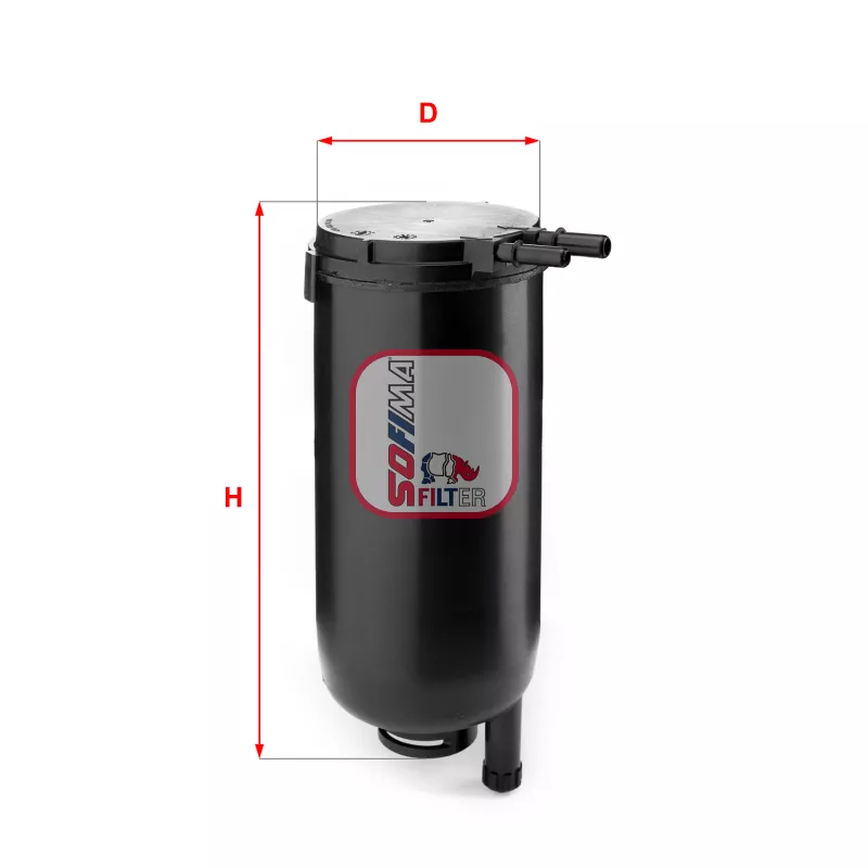 Filtre à carburant SOFIMA S 1071 B