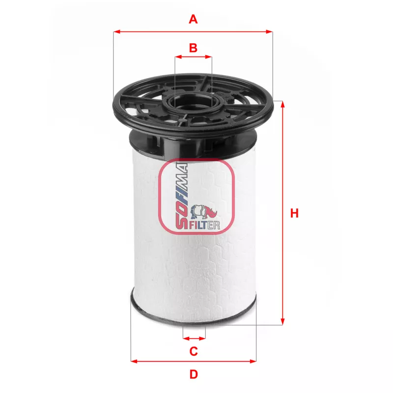 Filtre à carburant SOFIMA S 1076 NE
