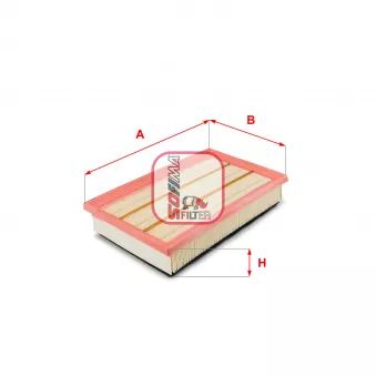 Filtre à air SOFIMA S 1080 A