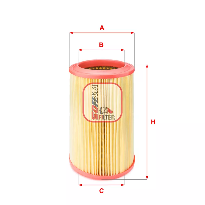 Filtre à air SOFIMA S 1250 A