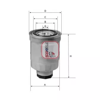 Filtre à carburant SOFIMA S 1446 NR