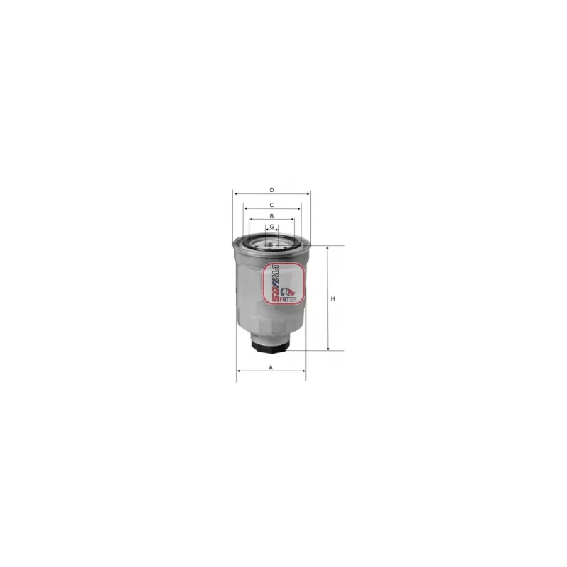 Filtre à carburant SOFIMA S 1446 NR