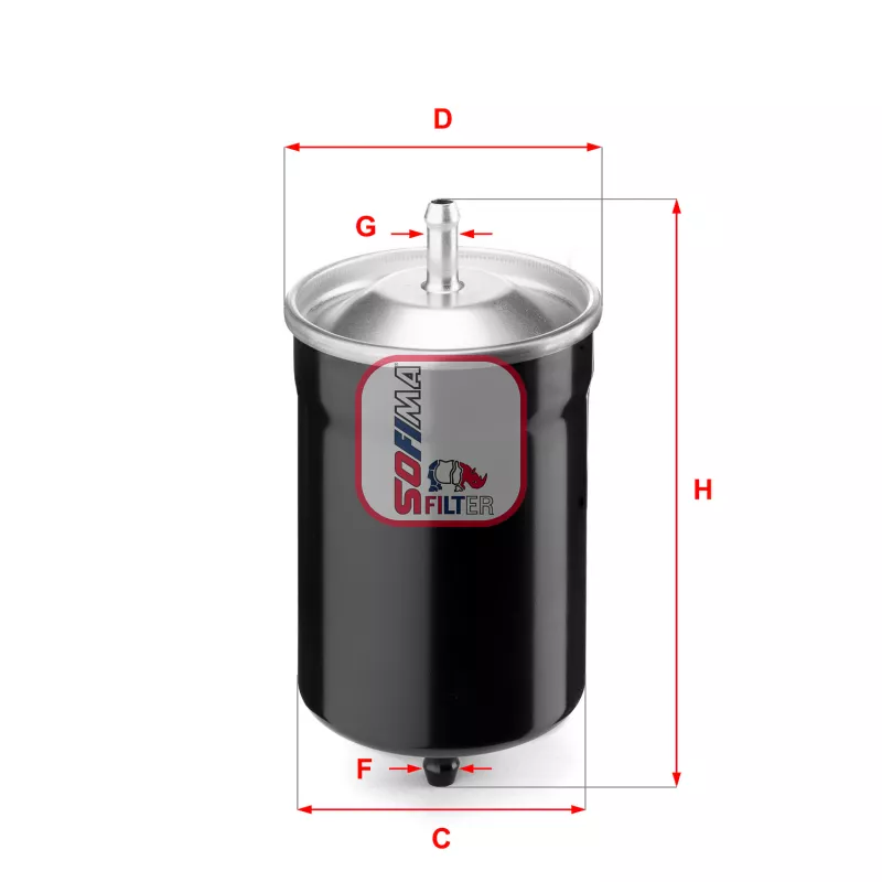 Filtre à carburant SOFIMA S 1500 B
