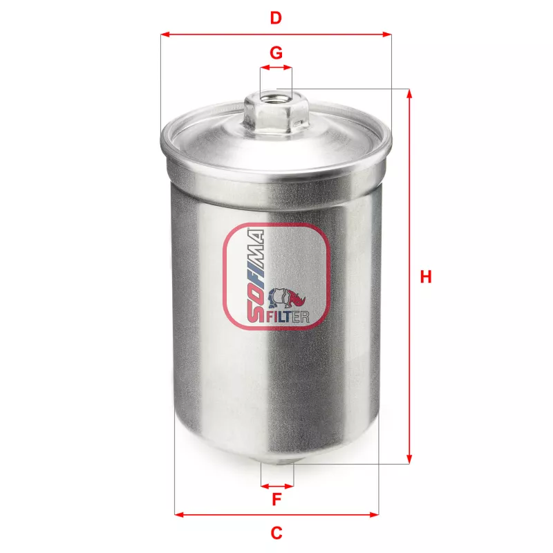 Filtre à carburant SOFIMA S 1502 B