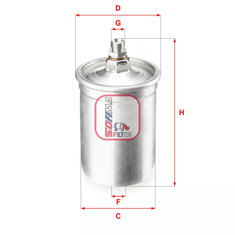 Filtre à carburant SOFIMA S 1505 B