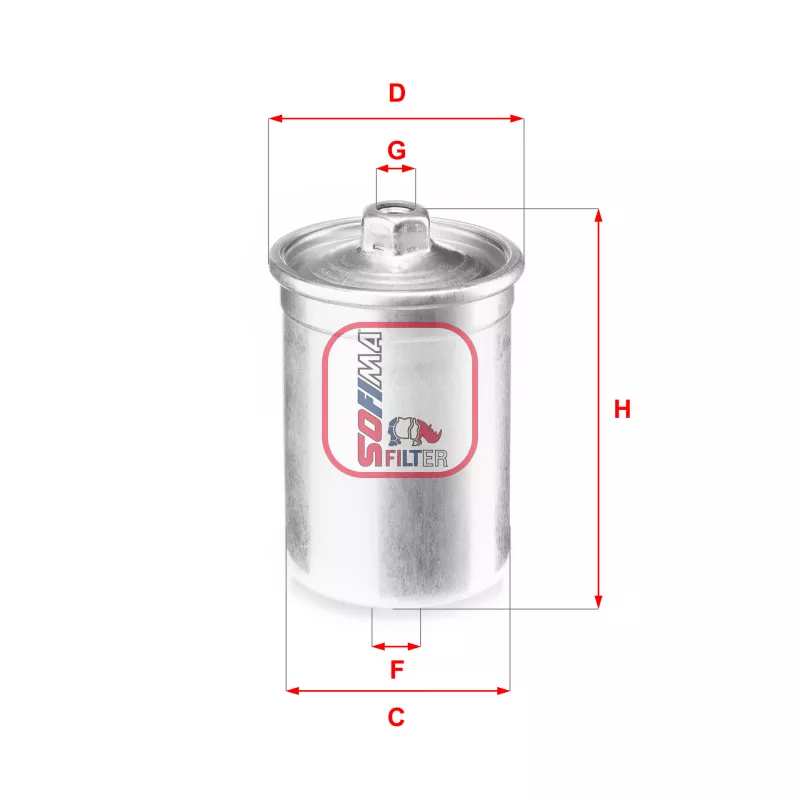 Filtre à carburant SOFIMA S 1506 B