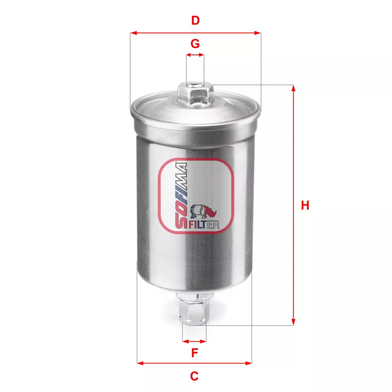 Filtre à carburant SOFIMA S 1507 B