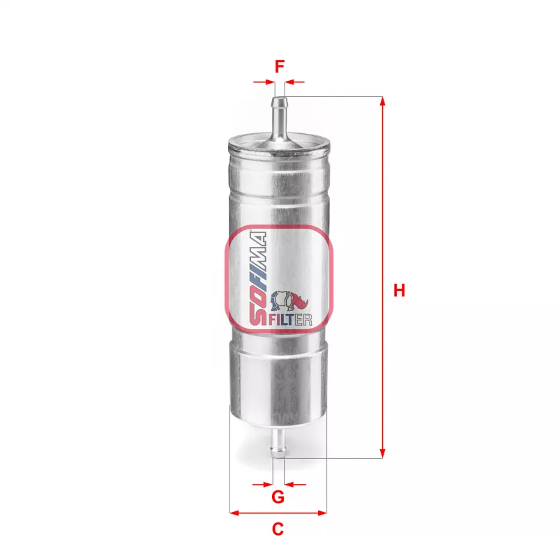 Filtre à carburant SOFIMA S 1508 B