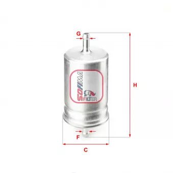 Filtre à carburant SOFIMA S 1510 B