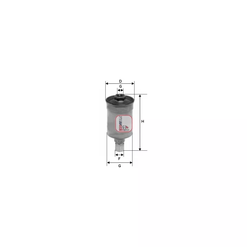 Filtre à carburant SOFIMA S 1511 B