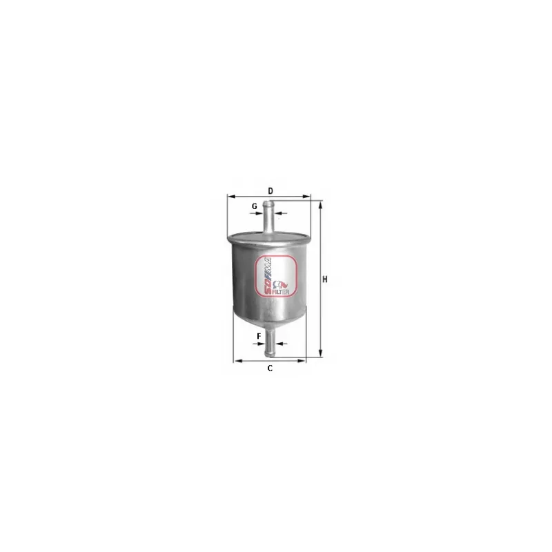Filtre à carburant SOFIMA S 1529 B