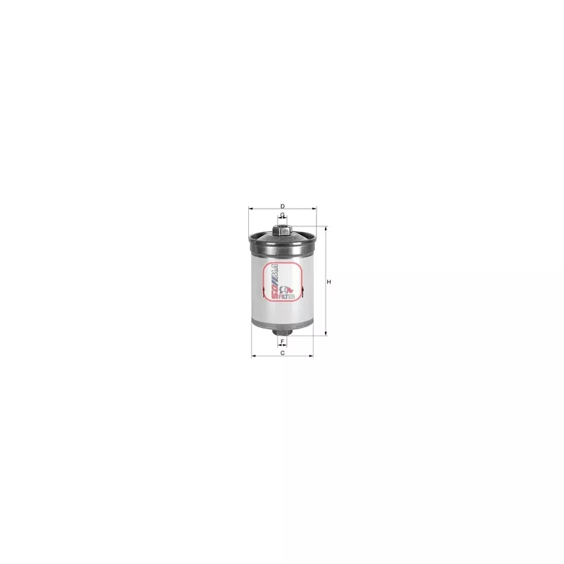 Filtre à carburant SOFIMA S 1531 B