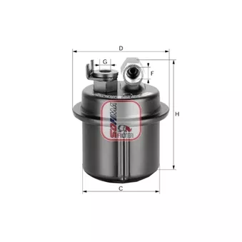 Filtre à carburant SOFIMA S 1535 B