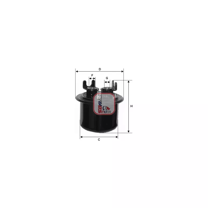 Filtre à carburant SOFIMA S 1539 B